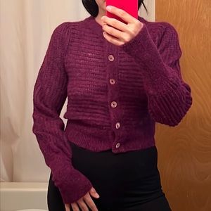 Wilfred Cropped Knit Sweater